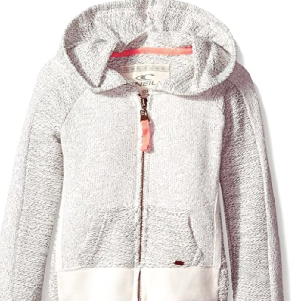 O'Neill Girls Savi zip up hoodie Sweatshirt sz Small
